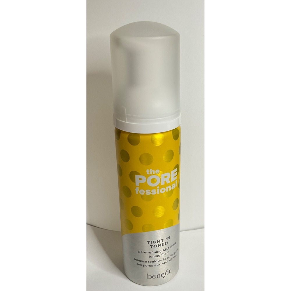 Benefit POREfessional Tight'n Toned Pore-Refining AHA+PHA Foam 4.5 fl oz/ 133 ml